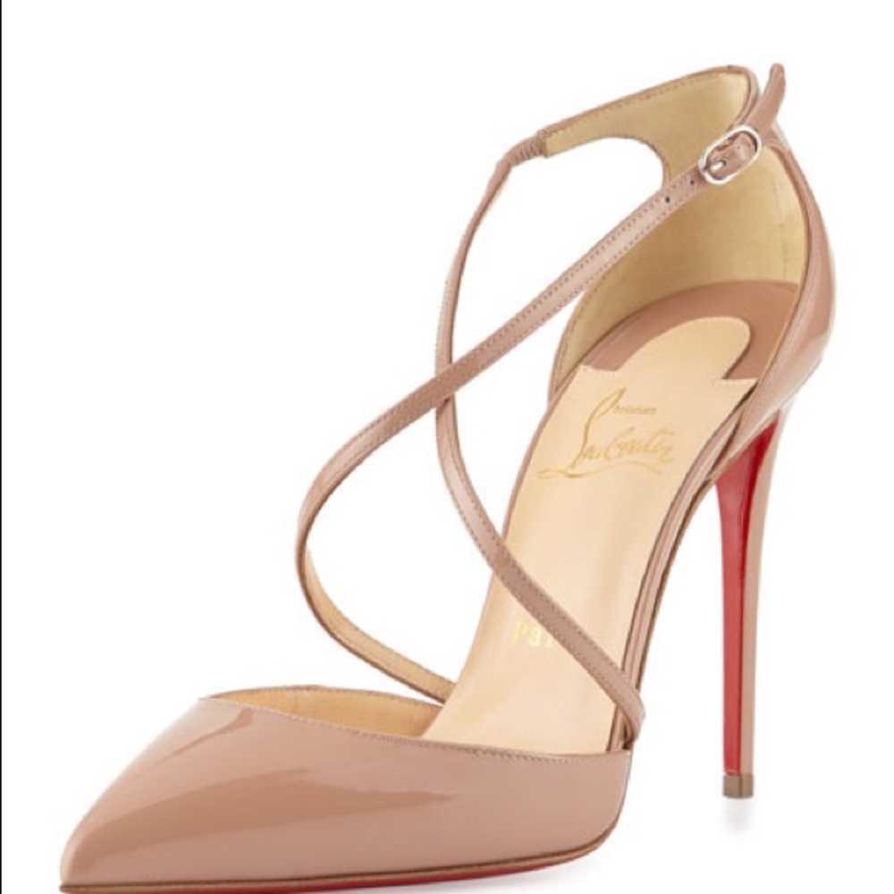 ISO Louboutin Cross Blake or Crossfliketa Nude
